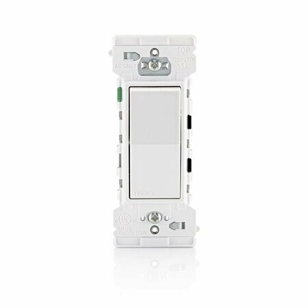 LEVITON ROCKR SWITCH WHITE 15A 1PK E5601-0SW